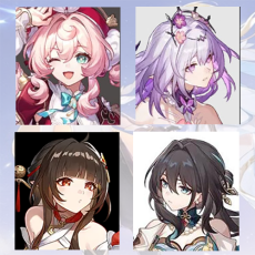[Asia Female lv 4-10] Hyacine + Castorice + Lingsha + Ruan Mei | Companion Jinling has not been used 0-5 four-star characters |