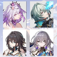 [Asia Female lv 4-10] Castorice + Anaxa + Ruan Mei + Bronya | Companion Jinling has not been used 0-5 four-star characters |