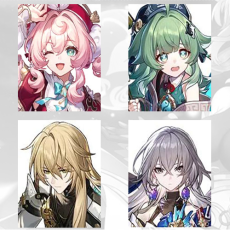 [Asia TL3-11] Hyacine + Huohuo + Luocha + Bronya| 0-5 four-star characters |departure banner uncleared(50/50)|Fast shipping