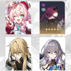 [Asia TL3-11] Hyacine + Kafka + Luocha + Bronya| 0-5 four-star characters |departure banner uncleared(50/50)|Fast shipping