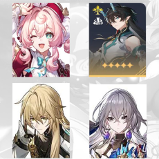 [Asia TL3-11] Hyacine + Dan Heng Imbibitor Lunae + Luocha + Bronya| 0-5 four-star characters |departure banner uncleared(50/50)|Fast shipping