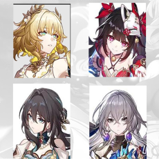 [Asia TL3-11] Aglaea + Sparkle + Ruan Mei + Bronya| 0-5 four-star characters |departure banner uncleared(50/50)|Fast shipping