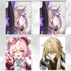 [Asia TL3-11] The Herta + The Herta + Hyacine + Luocha| 0-5 four-star characters |departure banner uncleared(50/50)|Fast shipping