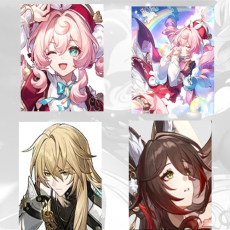 [Asia TL3-11] Hyacine + Hyacine Weapon + Luocha + Fugue| 0-5 four-star characters |departure banner uncleared(50/50)|Fast shipping