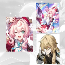 [Asia TL3-11] Hyacine + Hyacine Weapon + Luocha| 0-5 four-star characters |departure banner uncleared(50/50)|Fast shipping