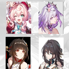 [Asia TL3-11] Hyacine + Castorice + Lingsha + Ruan Mei| 0-5 four-star characters |departure banner uncleared(50/50)|Fast shipping