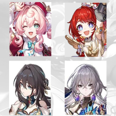 [Asia TL3-11] Hyacine + Tribbie + Ruan Mei + Bronya| 0-5 four-star characters |departure banner uncleared(50/50)|Fast shipping