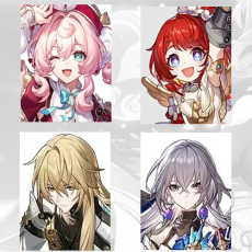 [Asia TL3-11] Hyacine + Tribbie + Luocha + Bronya| 0-5 four-star characters |departure banner uncleared(50/50)|Fast shipping