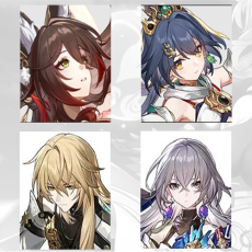 [Asia TL3-11] Fugue + Yunli + Luocha + Bronya | 0-5 four-star characters |departure banner uncleared(50/50)|Fast shipping