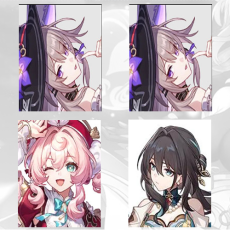 [Asia TL3-11] The Herta + The Herta + Hyacine + Ruan Mei| 0-5 four-star characters |departure banner uncleared(50/50)|Fast shipping