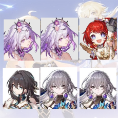 [Asia Female lv 4-8] Castorice + Castorice + Tribbie + Ruan Mei + Bronya + Bronya |  0-5 four-star characters |