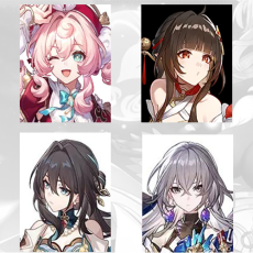 [Asia TL3-11] Hyacine + Lingsha + Ruan Mei + Bronya| 0-5 four-star characters |departure banner uncleared(50/50)|Fast shipping