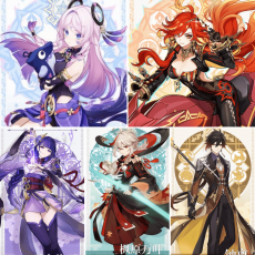 Asia|AR10|Mavuika+Citlali+Raiden+Kazuha+Zhongli|5 5-star characters|8-15 four-star characters|No birthday set, no email bound|Able to explore 100%|can log in normally immediately|Genshin Impact