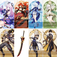 Asia|AR10|Mavuika+Citlali+Furina+Nahida+Arataki Itto+Albedo+Zhongli+Redhorn Stonethresher|7 5-star characters|8-15 four-star characters|No birthday set, no email bound|Able to explore 100%|can log in normally immediately|Genshin Impact
