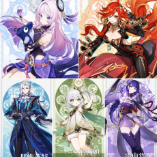Asia|AR10|Mavuika+Citlali+Neuvillette+Raiden+Kazuha+Tartaglia*1C|6 5-star characters|8-15 four-star characters|No birthday set, no email bound|Able to explore 100%|can log in normally immediately|Genshin Impact