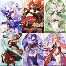 Asia|AR10|Mavuika+Citlali+Nahida+Yea Miko+Raiden+Kazuha|6 5-star characters|8-15 four-star characters|No birthday set, no email bound|Able to explore 100%|can log in normally immediately|Genshin Impact