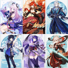 Asia|AR10|Mavuika+Citlali+Neuvillette+Yelan+Raiden+Kazuha|6 5-star characters|8-15 four-star characters|No birthday set, no email bound|Able to explore 100%|can log in normally immediately|Genshin Impact