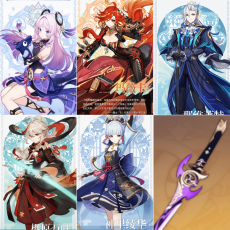 Asia|AR10|Mavuika+Citlali+Neuvillette+Kazuha+Ayaka+Mistsplitter Reforged|5 5-star characters|8-15 four-star characters|No birthday set, no email bound|Able to explore 100%|can log in normally immediately|Genshin Impact