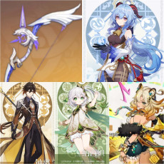 Asia|AR10|Xilonen+Nahida+Zhongli+Ganyu+Amos' Bow|5 5-star characters|8-15 four-star characters|No birthday set, no email bound|Able to explore 100% |Can log in normally|Genshin Impact