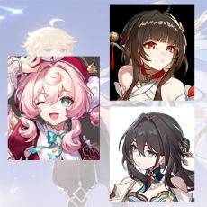 [Asia Female lv 4-10] Hyacine + Lingsha + Ruan Mei |  0-5 four-star characters |