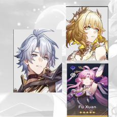 [Asia TL3-11] Phainon + Aglaea + Fu Xuan + Ruan Mei or Luocha |Fast shipping
