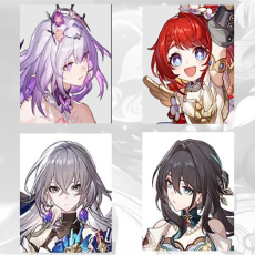 [Asia TL3-11] Castorice + Tribbie + Bronya + Ruan Mei|departure banner uncleared(50/50)|Fast shipping