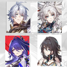 [Asia TL3-11] Phainon + Feixiao + Acheron + Ruan Mei|departure banner uncleared(50/50)|Fast shipping
