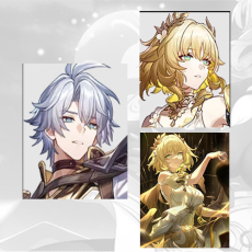 [Asia TL3-11] Phainon + Aglaea + Aglaea Weapon + Ruan Mei or Luocha |Fast shipping