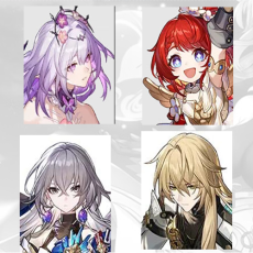 [Asia TL3-11] Castorice + Tribbie + Bronya + Luocha|departure banner uncleared(50/50)|Fast shipping