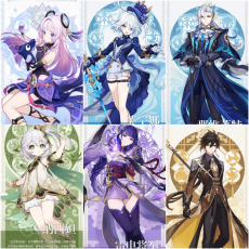 Asia|AR10|Citlali+Furina+Neuvillette+Nahida+Raiden+Zhongli|6 5-star characters|8-15 four-star characters|No birthday set, no email bound|Able to explore 100%|can log in normally immediately|Genshin Impact