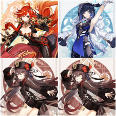 Asia|AR10|Mavuika+Yelan+Hutao*1C|3 5-star characters|8-15 four-star characters|No birthday set, no email bound|Able to explore 100%|can log in normally immediately|Genshin Impact
