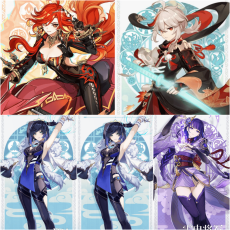 Asia|AR10|Mavuika+Yelan*1C+Raiden+Kazuha|4 5-star characters|8-15 four-star characters|No birthday set, no email bound|Able to explore 100%|can log in normally immediately|Genshin Impact