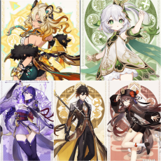 Asia|AR10|Xilonen+Nahida+Raiden+Hutao+Zhongli|5 5-star characters|8-15 four-star characters|No birthday set, no email bound|Able to explore 100%|can log in normally immediately|Genshin Impact