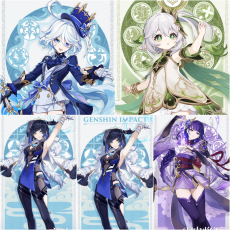 Asia|AR10|Furina+Nahida+Yelan*1C+Raiden|4 5-star characters|8-15 four-star characters|No birthday set, no email bound|Able to explore 100%|can log in normally immediately|Genshin Impact