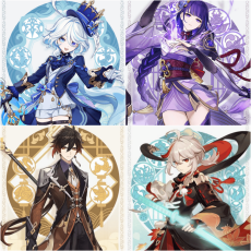 Asia|AR10|Furina+Neuvillette+Yelan+Yomiya+Zhongli|5 5-star characters|8-15 four-star characters|No birthday set, no email bound|Able to explore 100%|can log in normally immediately|Genshin Impact