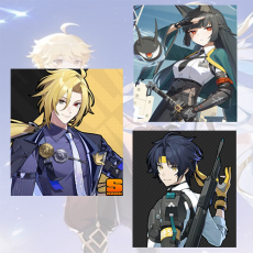 Asia|Female| Hugo + Miyabi + Harumasa  + Random 4-star character|Fast delivery