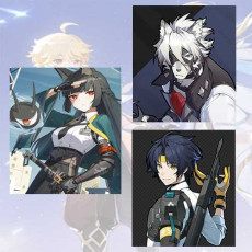 Asia|Male| Miyabi + Von Lycaon + Harumasa  + Random 4-star character|Fast delivery