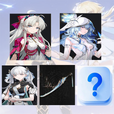 Asia|level 8| Carlotta + The Shorekeeper + Jinhsi + Jinhsi Weapon + Random 5 stars | Random 4 stars |The novice pool is not used