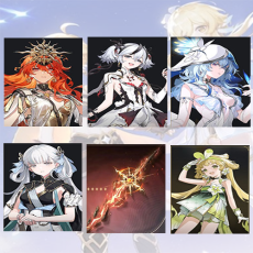 Asia lv 8| Augusta + Camellya + The Shorekeeper + Jinhsi + Augusta Weapon + verina | Random 4 stars |The novice pool is not used