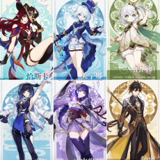 Asia|AR10|Chasca+Furina+Nahida+Yelan+Raiden+Zhongli|6 5-star characters|8-15 four-star characters|No birthday set, no email bound|Able to explore 100%|can log in normally immediately|Genshin Impact