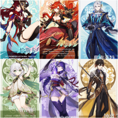 Asia|AR10|Chasca+Mavuika+Neuvillette+Nahida+Raiden+Zhongli|6 5-star characters|8-15 four-star characters|No birthday set, no email bound|Able to explore 100%|can log in normally immediately|Genshin Impact