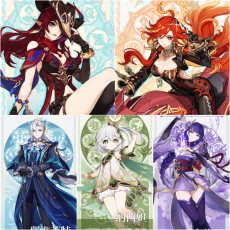Asia|AR10|Chasca+Mavuika+Neuvillette+Nahida+Raiden|5 5-star characters|8-15 four-star characters|No birthday set, no email bound|Able to explore 100%|can log in normally immediately|Genshin Impact