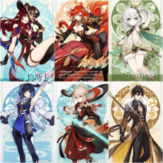 Asia|AR10|Chasca+Mavuika+Nahida+Yelan+Kazuha+Zhongli|6 5-star characters|8-15 four-star characters|No birthday set, no email bound|Able to explore 100%|can log in normally immediately|Genshin Impact