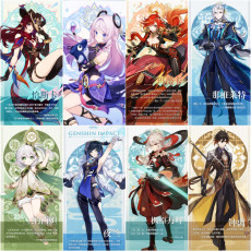Asia|AR10|Chasca+Citlali+Mavuika+Neuvillette+Nahida+Yelan+Kazuha+Zhongli|8 5-star characters|8-15 four-star characters|No birthday set, no email bound|Able to explore 100%|can log in normally immediately|Genshin Impact
