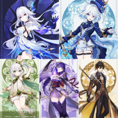 Asia|AR10|Skirk+Furina+Nahida+Raiden shogun|5 5-star characters|8-15 four-star characters|No birthday set, no email bound|Able to explore 100%|can log in normally immediately|Genshin Impact