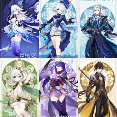 Asia|AR10|Skirk+Furina+Neuvillette+Nahida+Raiden+Zhongli|6 5-star characters|8-15 four-star characters|No birthday set, no email bound|Able to explore 100%|can log in normally immediately|Genshin Impact