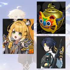 Asia|Female| Ju Fufu + Ju Fufu Weapon + Harumasa  + Random 4-star character|Fast delivery