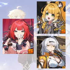 Asia|Female| Yuzuha + Ju Fufu + Yixuan  + Random 4-star character|Fast delivery