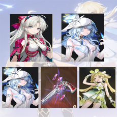 Asia lv 8| Carlotta + The Shorekeeper + The Shorekeeper + Carlotta Weapon + verina | Random 4 stars |The novice pool is not used