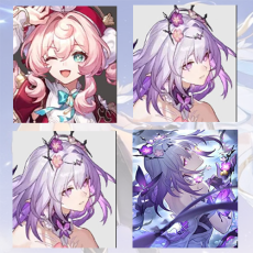 [Asia Female] Hyacine + Castorice + Castorice + Castorice Weapon | Level 40+  used 0-5 four-star characters |